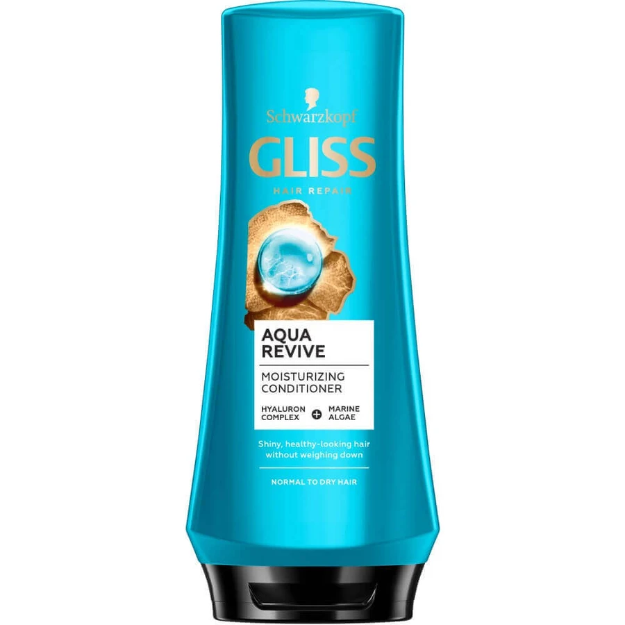 Кондиционер Gliss Aqua Revive для сухих и нормальных волос, 200 мл: цены и характеристики