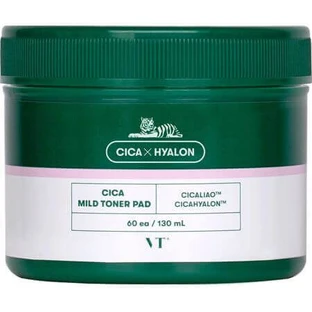 Відлущувальні тональні диски Cica Mild, 60 шт, VT Cosmetics