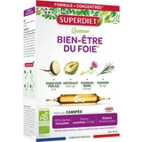 Для здоров'я печінки SuperDiet Quatuor Bien-être du foie Bio, ампули по 10 мл, №20