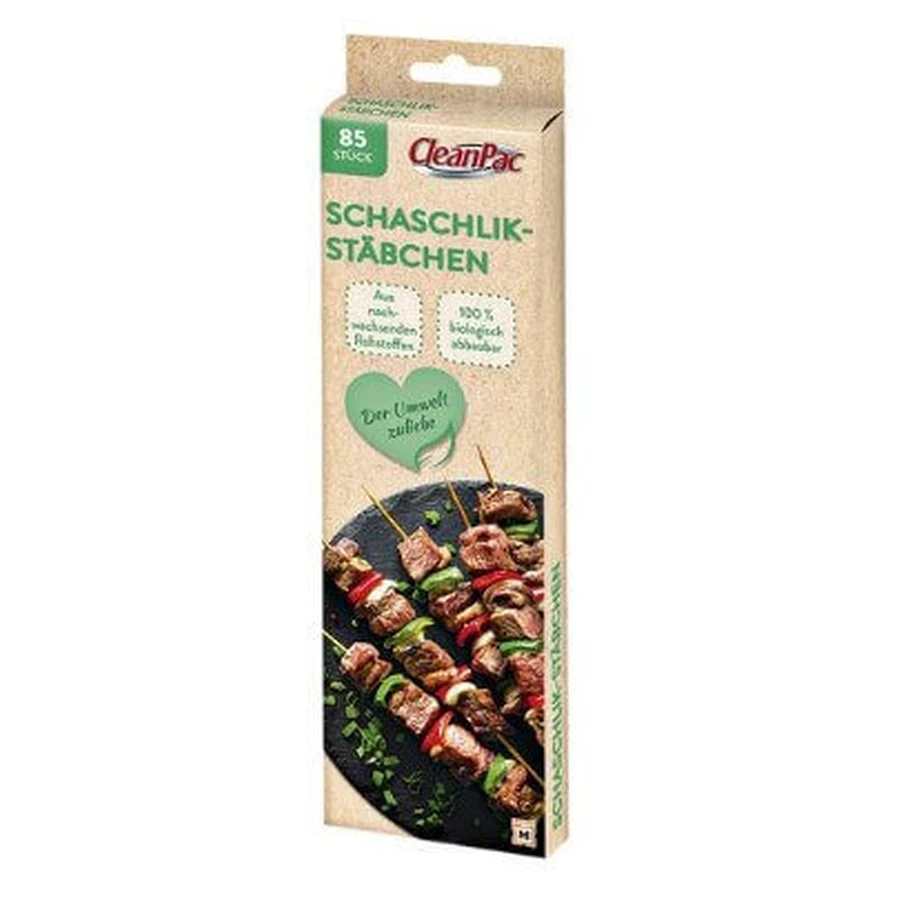 CleanPac, бамбукові шампури, 85 шт: ціни та характеристики