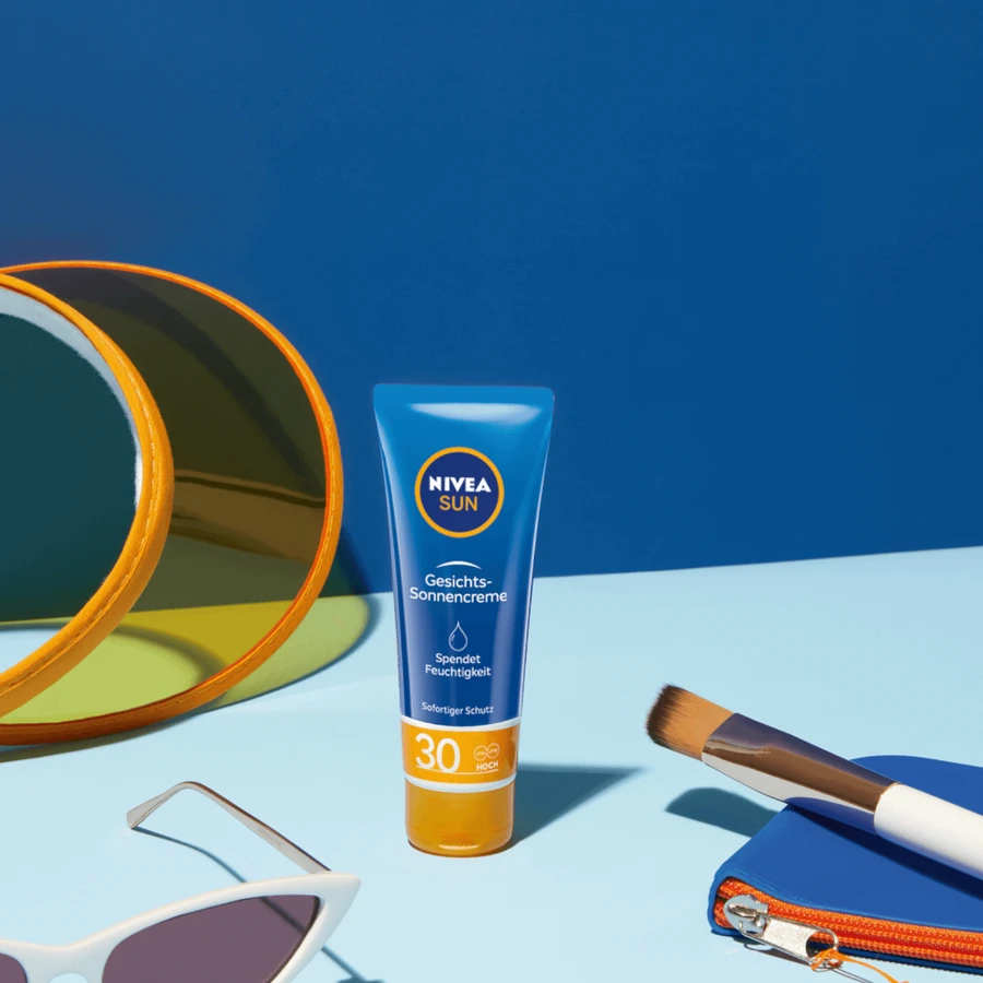 Увлажняющий солнцезащитный крем для лица Nivea с высокой степенью защиты SPF30, 50 мл: цены и характеристики