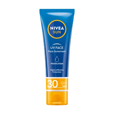 Увлажняющий солнцезащитный крем для лица Nivea с высокой степенью защиты SPF30, 50 мл: цены и характеристики
