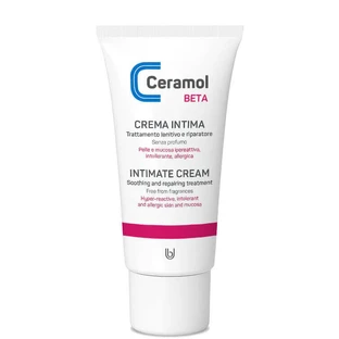 Крем для тела Ceramol Beta Intimate Cream, интимный, смягчающий и восстанавливающий, 50 мл