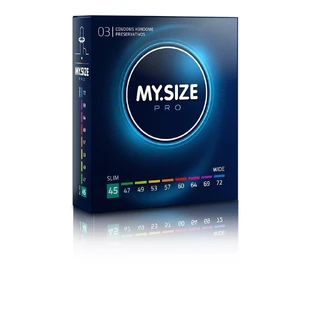 My Size PRO, Презервативи 45 мм, 3 шт