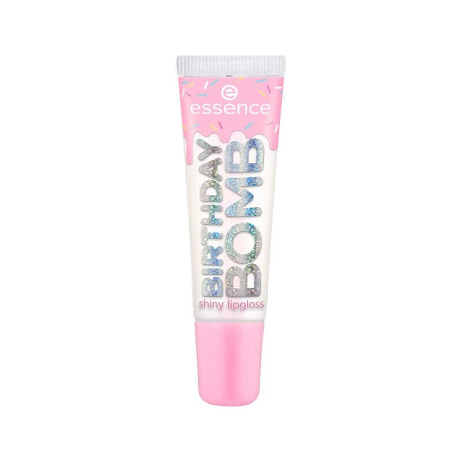 Блиск для губ Birthday Bomb, 01 Cake My Day!, 10 мл, Essence: ціни та характеристики