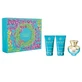 Туалетная вода Versace Dylan Turquoise Pour Femme, 50 мл + гель для душа, 50 мл + лосьон для тела, 50 мл