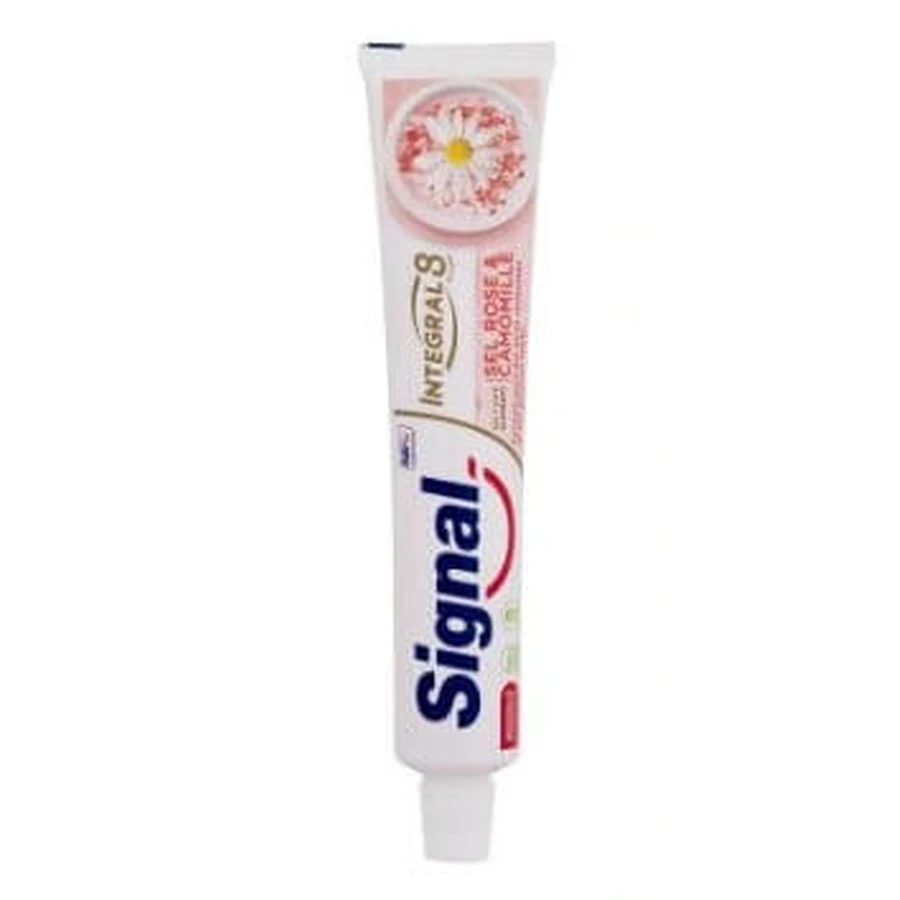 Signal, зубна паста Nature Elements Integral 8 Pink Salt & Chamomile, 75 мл: ціни та характеристики