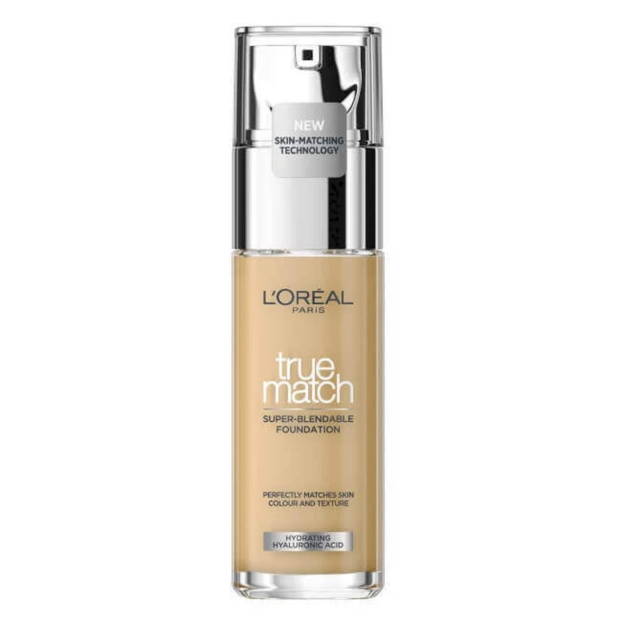 L'Oreal Paris True Match 3D-3W Тональная основа с теплым подтоном, 30 мл: цены и характеристики