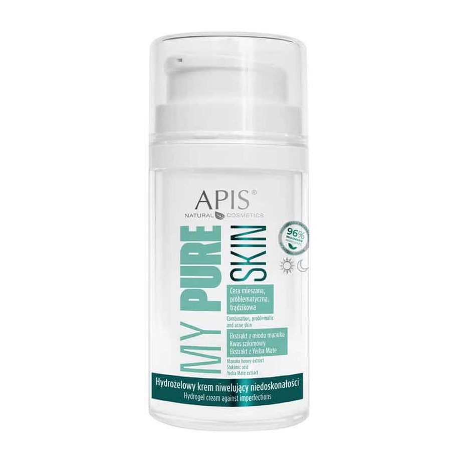 Гидрогелевый крем Apis My Pure Skin, устраняющий несовершенства, 50 мл: цены и характеристики