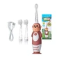 Звукова зубна щітка Brush-Baby Wildones для дітей 0-10 років Мавпи