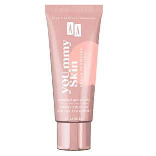 AA YOU.mmy Skin Peach Flawless Mineral Foundation 01 Vanilla, 30 мл