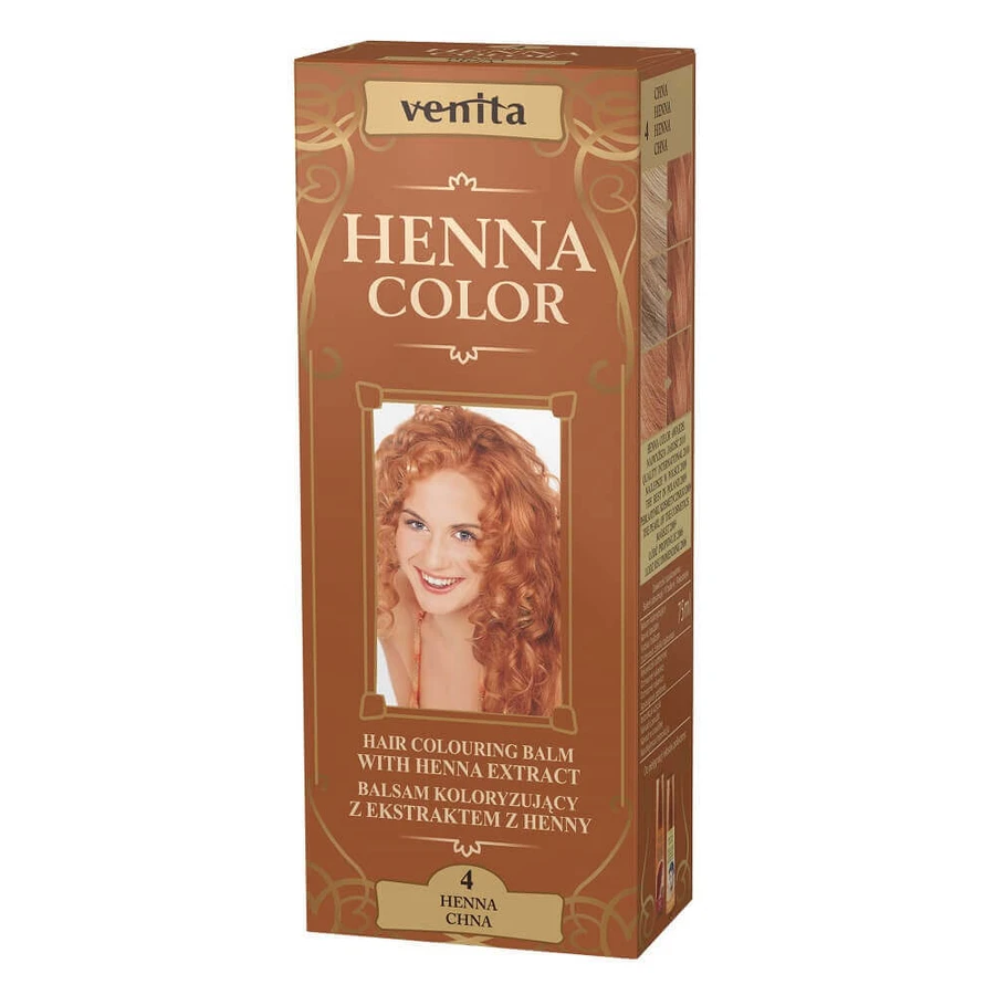 Venita Henna Color Herbal Coloring Balm with Henna Extract 4 Chna, 75 мл: ціни та характеристики
