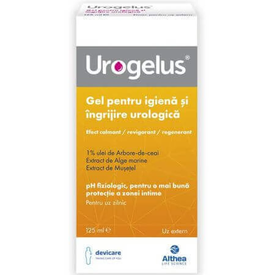 Гель для інтимної гігієни Urogelus, 125 мл, Althea Life Science: ціни та характеристики