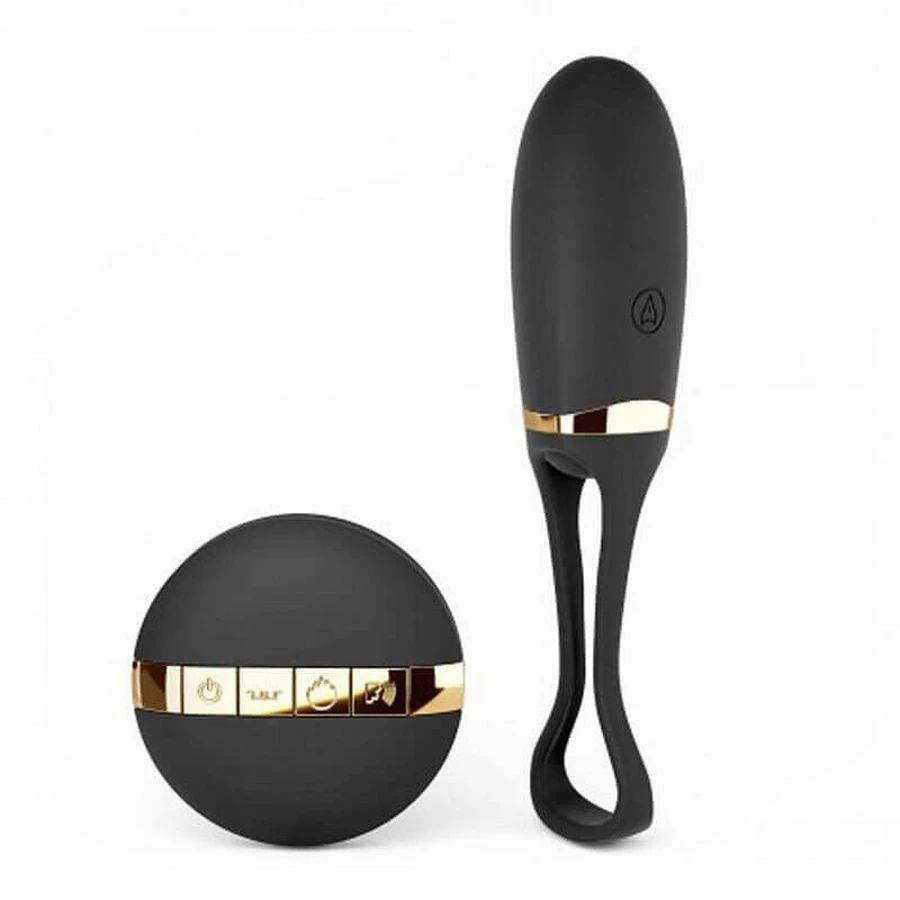 Marc Dorcel Secret Delight Remote Control Vaginal Egg Black & Gold: ціни та характеристики