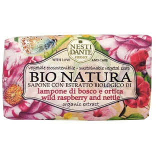 Мыло туалетное Nesti Dante Bio Natura Дикая малина и крапива, 250 г