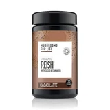Органічний рейші з какао та корицею, Cacao Latte, 140 г, MushroomsForLife