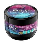 Маска-масло Hair 2 Love от Eveline Cosmetics для пористых волос, 300 мл
