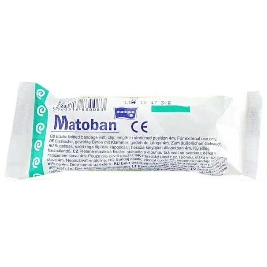 Еластичний бинт Matoban 5м х 12см: ціни та характеристики