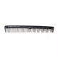Denman DC07 Carbon Small Setting Comb Black