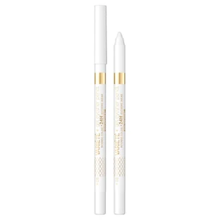 Водостойкая гелевая подводка для глаз Eveline Cosmetics Variete, оттенок 08, белый