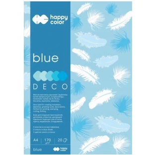 Блокнот Deco Blue А4, 20 арк