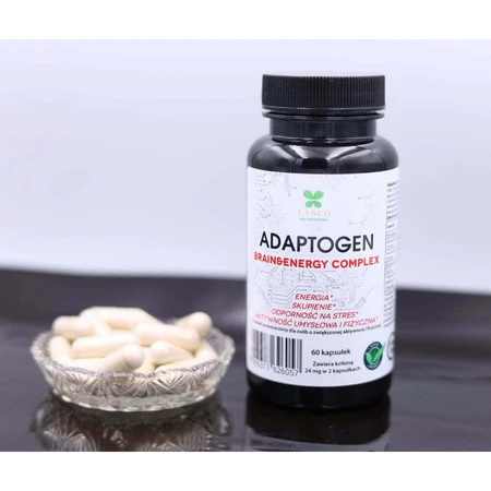 Lanco Nutritions Адаптогенний комплекс для мозку та енергії, 60 капсул: ціни та характеристики