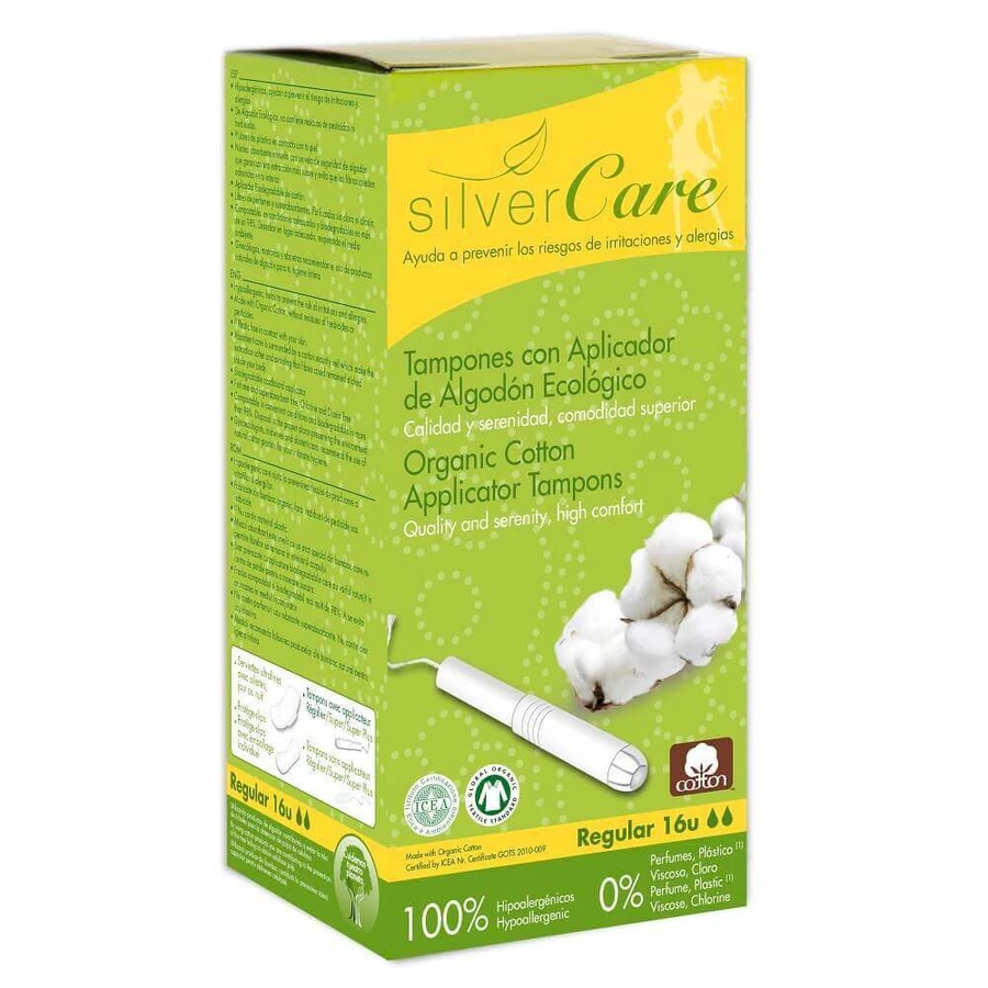 Masmi Organic Cotton Applicator Tampons Regular, 16 шт: ціни та характеристики