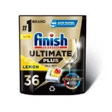 Капсули для посудомийної машини Finish Ultimate Plus Powerball AiO лимон 36 шт