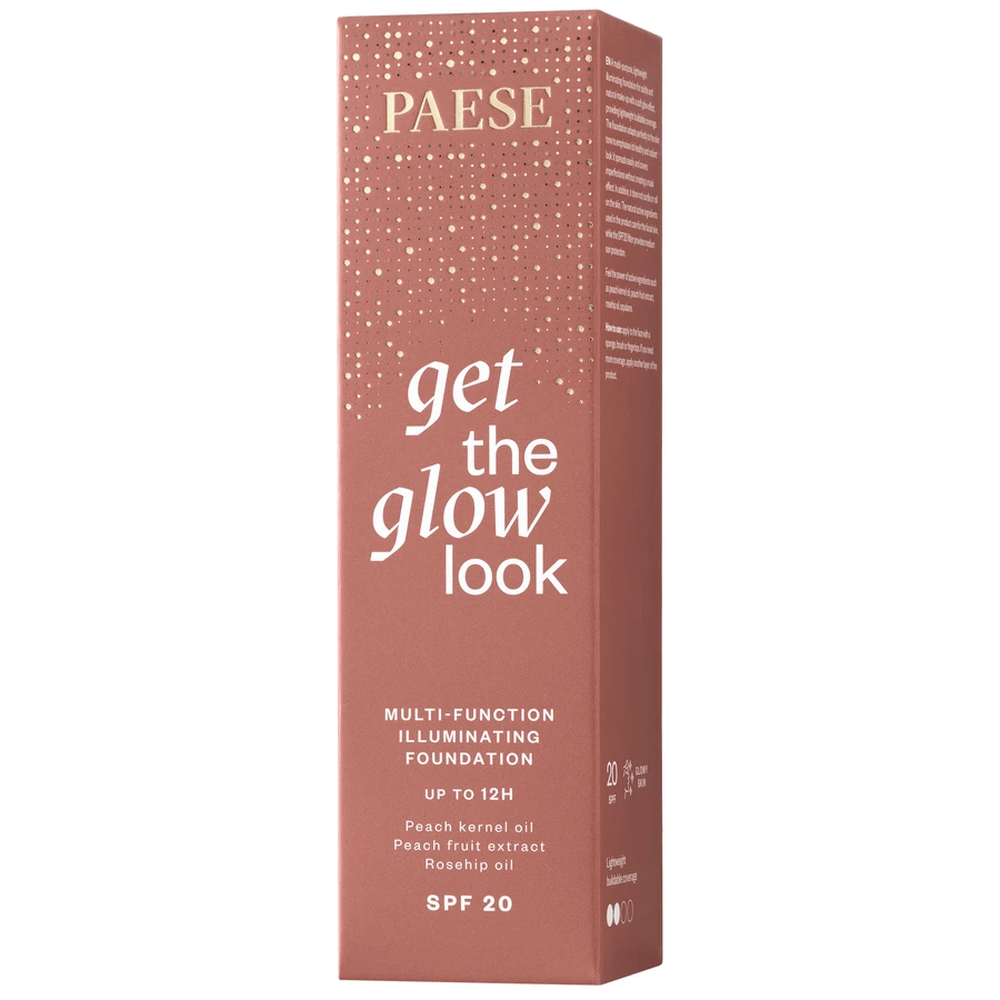 Paese Get The Glow Look, багатозадачний освітлювач для обличчя, 2N bej nisip, 30 мл: ціни та характеристики