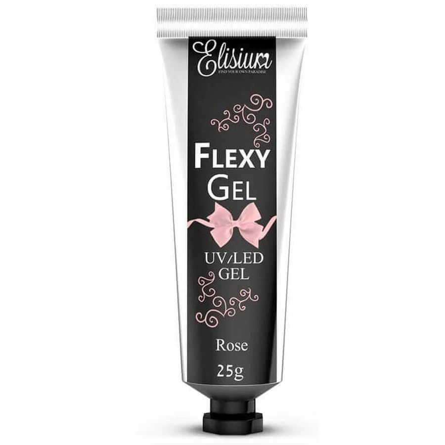 Гель для наращивания ногтей Elisium Flexy Rose, 25 г: цены и характеристики