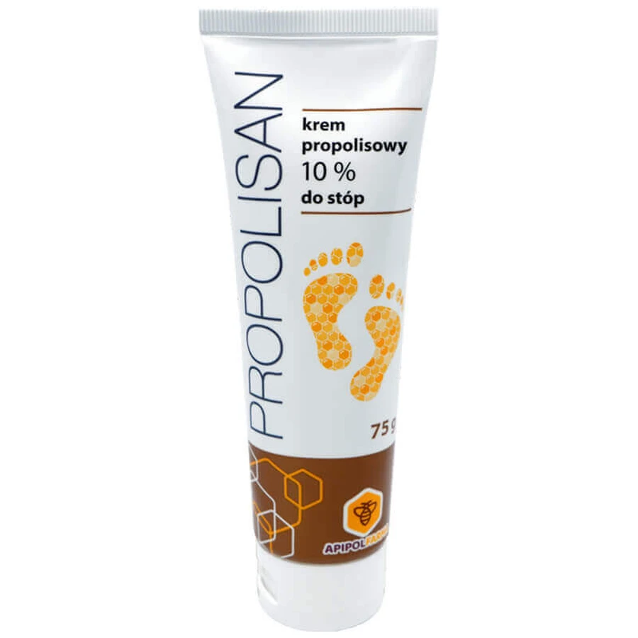 Apipol Farma Propolisan, cremă cu propolis 10% pentru picioare, 75 g: цены и характеристики