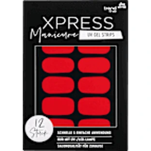 trend !!!t up XPRESS Manicure UV Gel Nail Sheets No. 130 - Statement Red