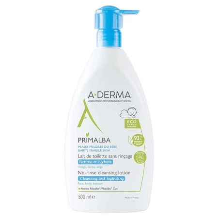 A-Derma Primalba Lait De Toilette помпова упаковка Eco Concu 500 мл: ціни та характеристики