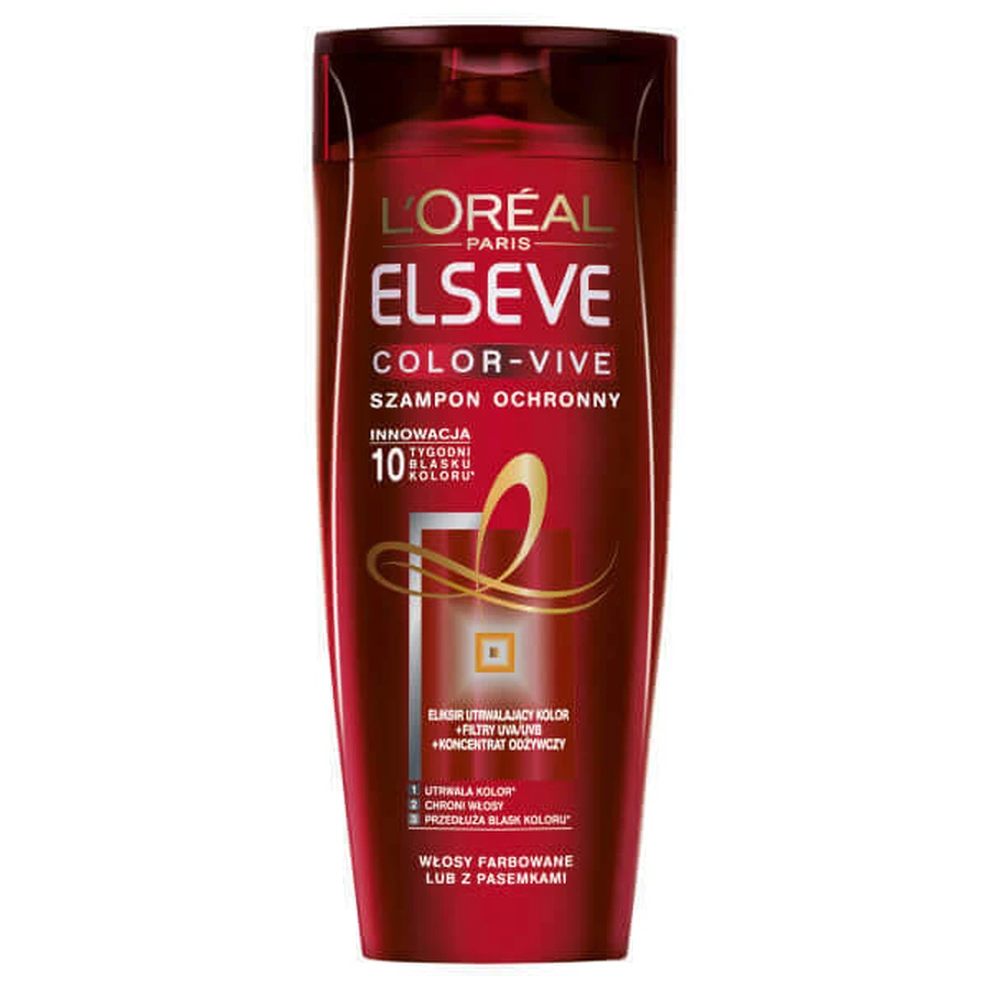 L Oreal Paris Elseve Color Vive Шампунь для фарбованого волосся, 250 мл: ціни та характеристики