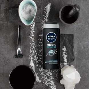 Nivea Men, гель для душу, кам'яна сіль, 500 мл