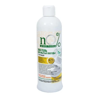 Гель для миття посуду nO% Green Home Mustard, 200 мл