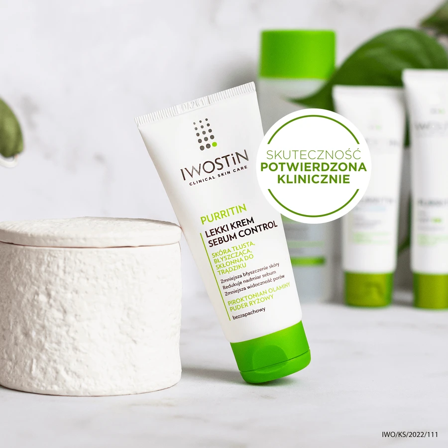 Iwostin, Purritin Light Sebum Control Cream, 60 мл: цены и характеристики