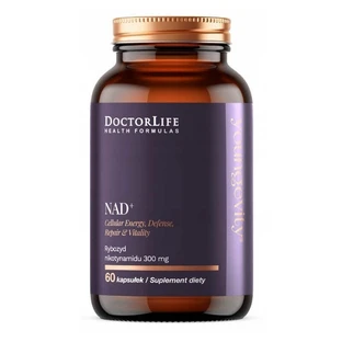 Doctor Life NAD+ нікотинамід рибозид 300 мг, 60 капсул