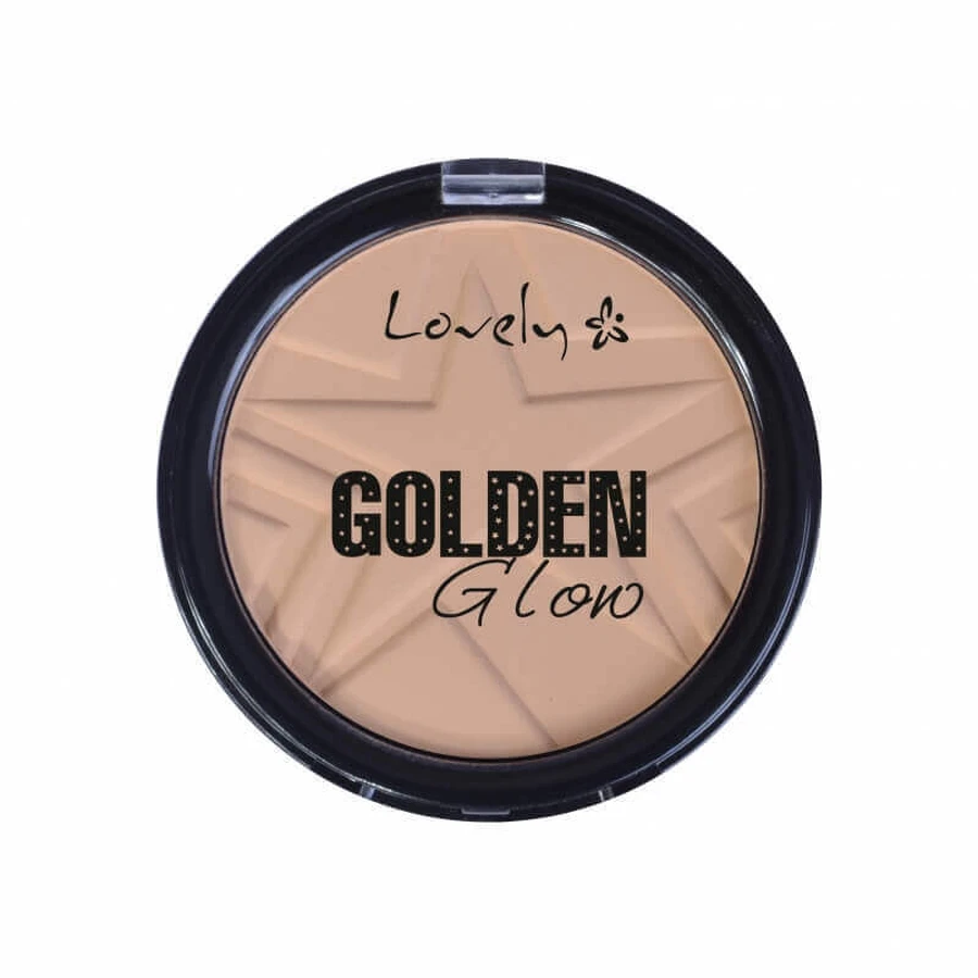 Пудра для обличчя Lovely Golden Glow Powder Light Face Powder 3, 15 г: ціни та характеристики