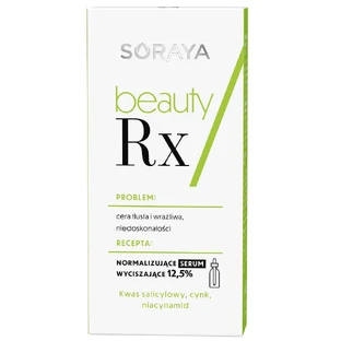Нормализующая успокаивающая сыворотка Soraya Beauty Rx, 30 мл
