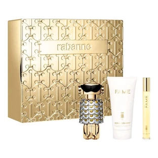 Paco Rabanne Fame Set Eau de Parfum, 50 мл + лосьон для тела, 75 мл + Eau de Parfum Miniature, 10 мл