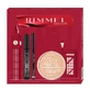 Набір Rimmel: подовжуюча туш для вій 8 мл + матуюча пудра для обличчя 14 г + підводка для очей 1,2 г