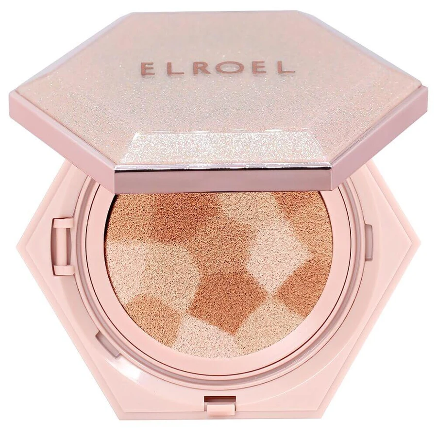 Elroel Blending Compact Cushion Корректирующий тональный крем в кушоне, оттенок 23 Натуральный бежевый, 12,5 г: цены и характеристики