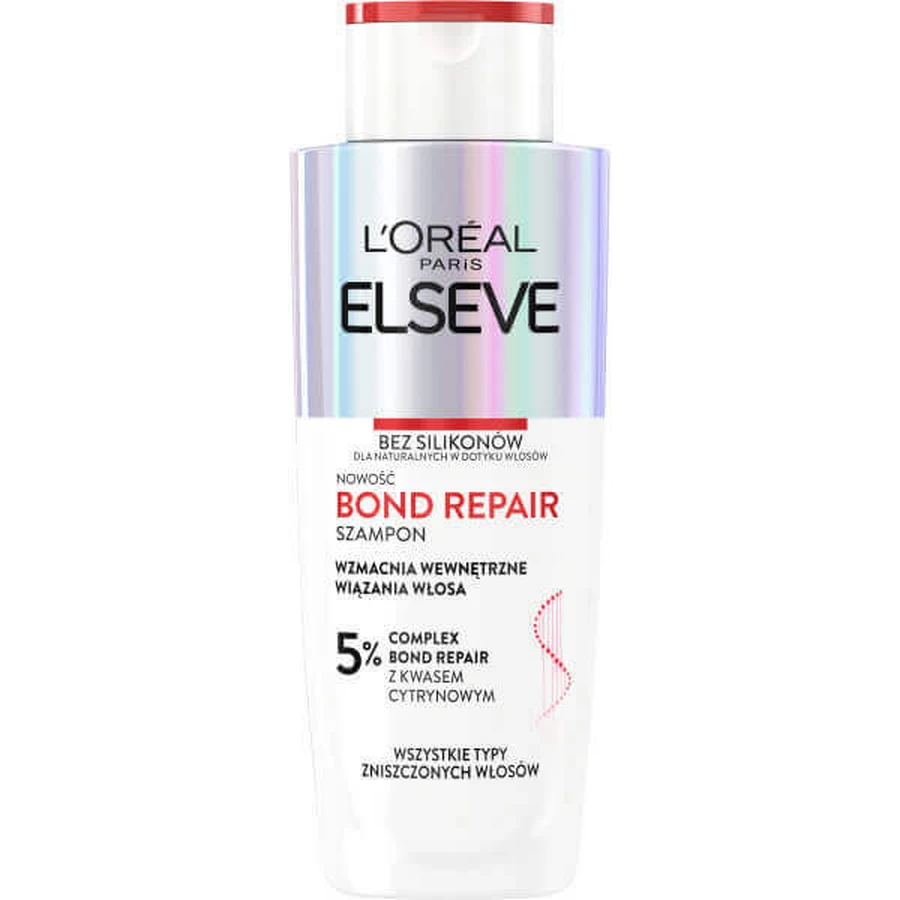 L Oreal Paris Elseve Bond Repair Шампунь для зміцнення внутрішньої частини волосся, 200 мл: ціни та характеристики