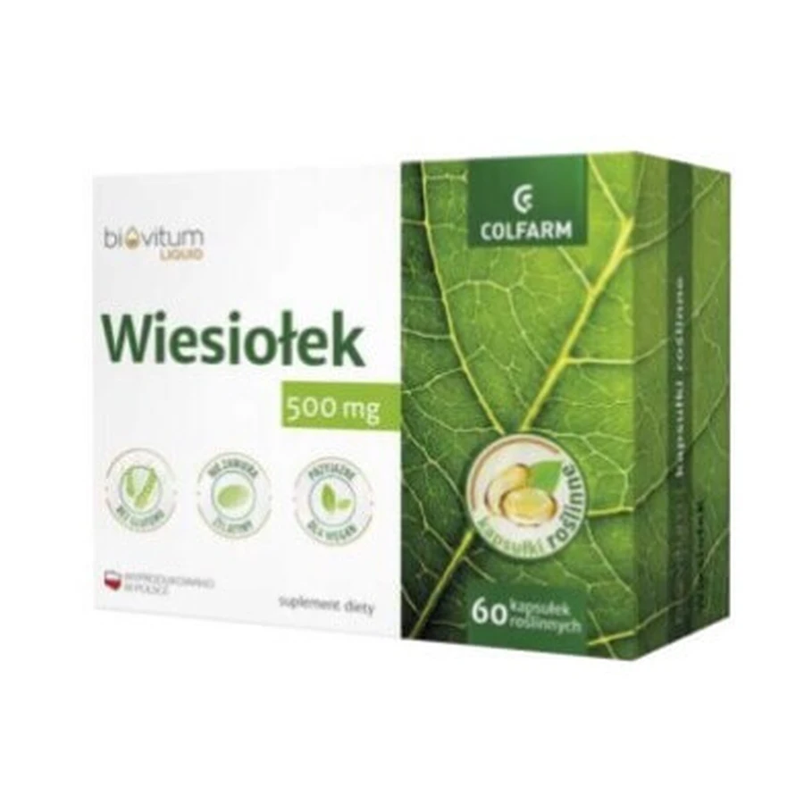 Biovitum Liquid, Wiesioek, 60 капсул: ціни та характеристики