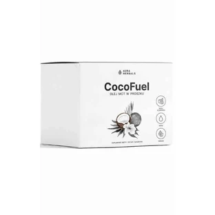 Coco Fuel pulbere de ulei MCT - pliculețe de 30 - Aura Herbals