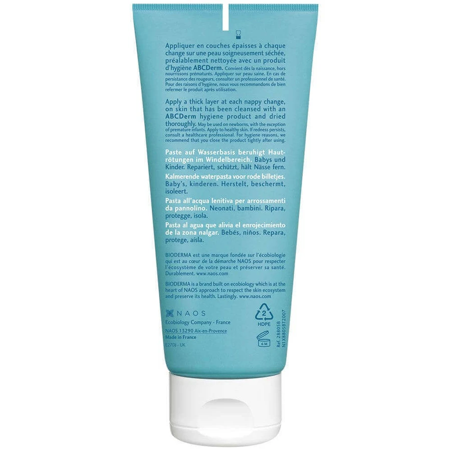 Bioderma Abcderm Baby Changing Cream Water Paste 75g: цены и характеристики