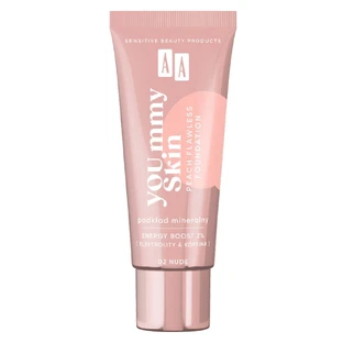 AA YOU.mmy Skin Peach Flawless Foundation 02 Nude, 30 мл
