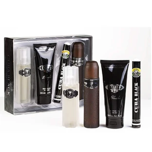 Cuba Original Cuba Black Set Eau de Toilette 100 мл + Eau de Toilette 35 мл + Shower Gel 200 мл + Aftershave Spray 100 мл