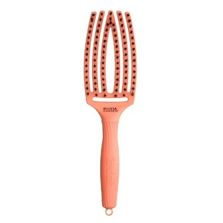 Расческа для волос Olivia Garden FingerBrush Combo Medium Coral